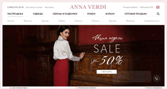 Desktop Screenshot of annaverdi.com